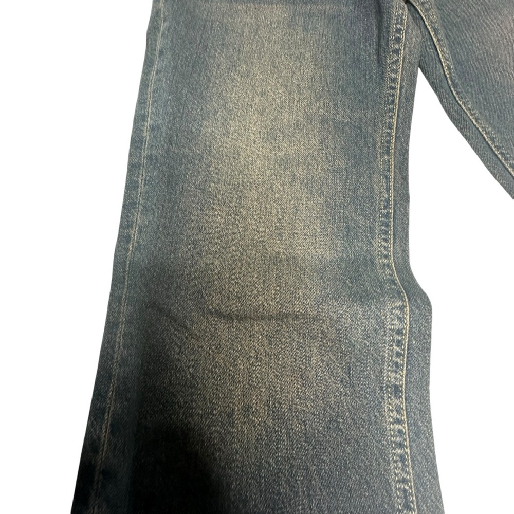NWT FP We The Free Maggie MidRise Crop Straight Jeans in Back Alley Blue 25 - Picture 5 of 16